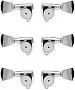 Gotoh SG301-HAPM-04-C-L3+R3 Комплект колков для гитары 3+3, локовые, хром.-0