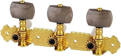 Alice AOS-020B4P Комплект колков на планке для классической гитары.